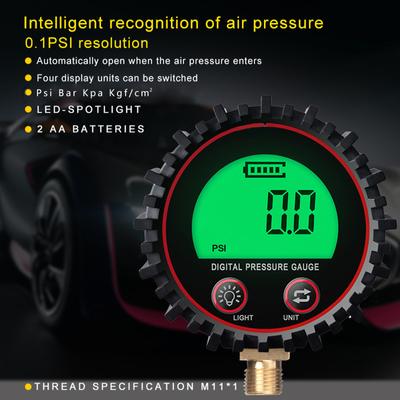 3-255 PSI cititor profesional manometru presiune aer anvelope pentru auto camion bicicletă motocicletă durabil compresor de aer accesoriu