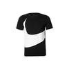 Sportswear Big Swoosh Tee Large Casual Sports Short Sleeve Black Men's AR5192-010