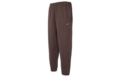 Nike Solo Swoosh Men s Fleece Pants Brown DX1365-237 XL коричневый