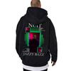 Rapper Jazzy Bazz Nuit Album Graphic Hoodie Men Women Hip Hop Fashion Pop Music Sweatshirt Men's Vintage Oversized Streetwear