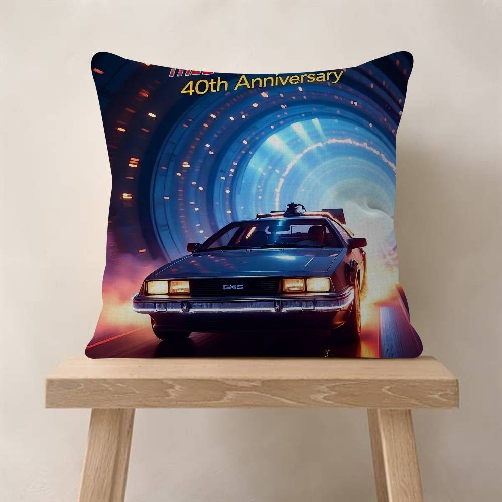 Classic Movies Back To The Future s Pillow Gift Home Office Decoration Bedroom Sofa Car Cushion Cover Case x