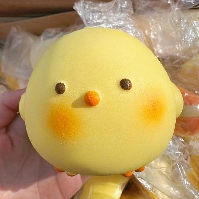 Super Soft Cute Chick Fidgets Toys Squishy Kawaii Animals Squeeze Toy Stress Relief Toy for Anxiety ADHD Gift for Kids Adults