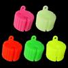 Fishing Rod Silicone Fixed Ball 3/6/8MM Holes Scratch Free Colorful Mini Wear Resistant Reusable Fishing Clip Holder Fishing Accessories