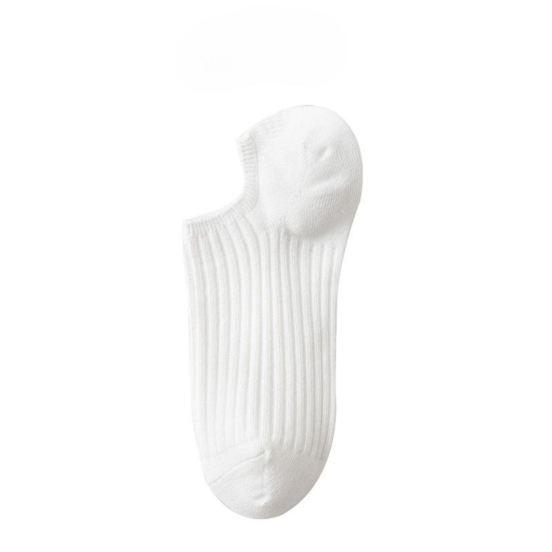 1 пара однотонных невидимых носков-лодочек для женщин 1 pair белый