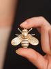 Design Insect Series Brooch Women Men Delicate Little Bee Brooches Crystal Rhinestone Pin Brooch Jewelry Gifts For Girl