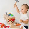 Frühkindliche Bildung für Kinder Simulationswartung Demontage- und Montagewerkzeuge Korbbox Jungen und Mädchen frühkindliche Bildung pädagogische Holzspielzeuge