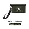 Wrist Coin Purse Card Storage Small Wallet Zipper Change Wallet For Lexus CT ES GS NX IS250 CT200h IS300h ES300h RX400h NX300h GE8