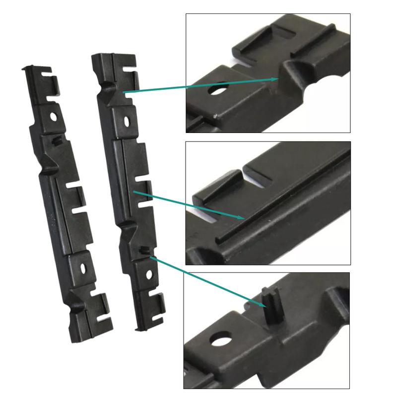 Front Bumper Support Mount Bracket Driver and Passenger Side for Fiat 500 Turbo 2013 2014 2015 2016 68074194AB 68074195AB