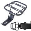 Motorcycle Rear Cargo Basket Rack Elecric Bicycles Trunk Tailstock Bracket Metal Frame for City Commutes and Short Trip