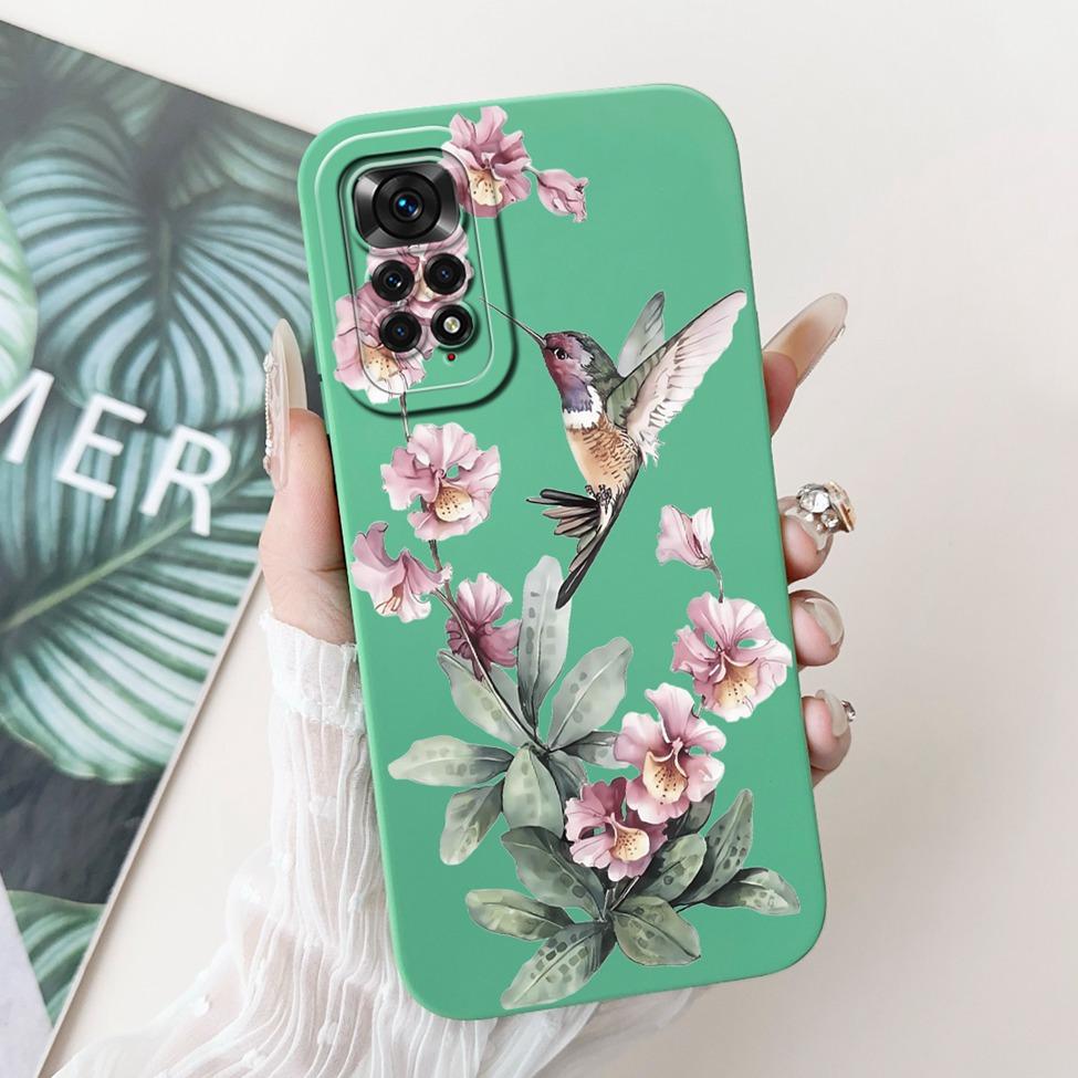 6.67'' Global For Redmi Note 11 Pro Case Silicone Fashion Luxury Cute Cat Painted Shockproof Phone Case For Redmi Note 11 Pro 5G