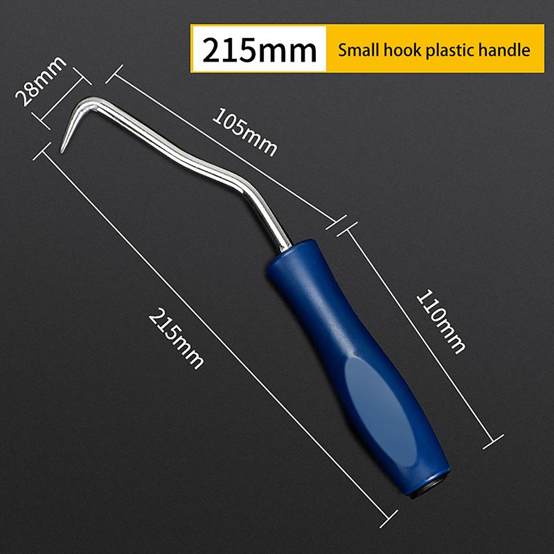 Ручной вязальный крючок для арматуры, вязальная проволока для арматуры, крючок для скручивания проволоки, гибкое вращение, ручной инструмент для вязки стальных прутков синий