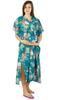 Bimba Nursing Cotton Kaftan Front Buttons Maternity Night Wear Baby Shower