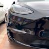For Tesla Model 3 Model Y 2017-2023 Front Bumper Fog Lamp Wind Knife Spoiler 1Pair Car Fog Lamp Trim Cover Fog Light Eyebrow