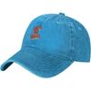 Lets Go Girls Washed Baseball Cap Vintage Cotton Dad Hat Casual Adjustable Sun Protection