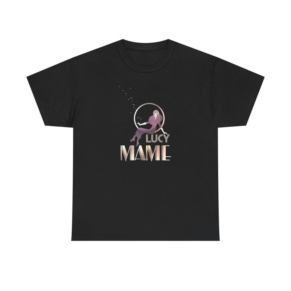 Mame Unisex Heavy Cotton T-Shirt, Classic Movie Fan Gift, Lucy Tee