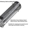 Anti-Scalding Stainless Steel Tent Stove Chimney Guard Efficient Heat Distribution Suitable for Secure Outdoor Activity