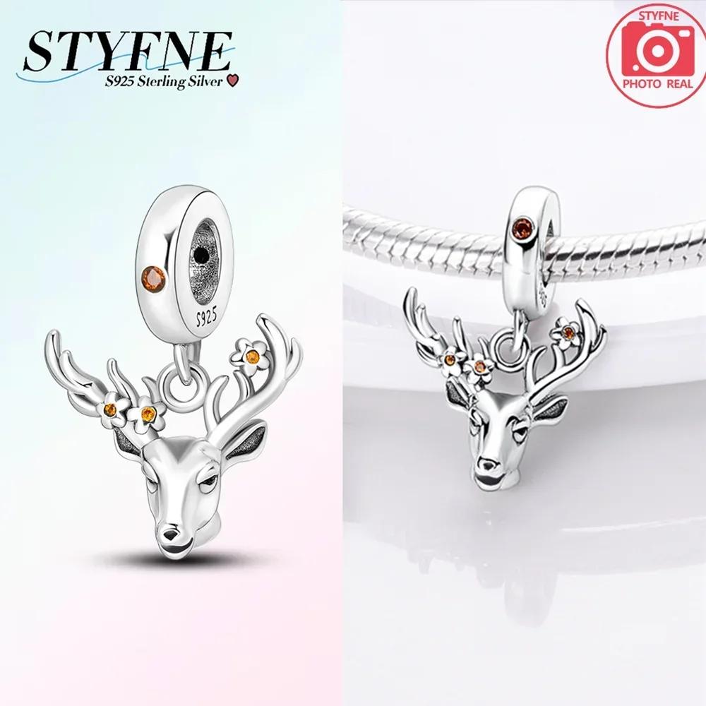 Exquisite Copper Monkey Holds Red Heart Bracelet Cute Lion Charms Fit Women Fine Jewelry Party Beads Diy Gifts