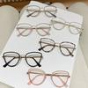 Anti Radiation Classical Metal Retro Cat Eye Eyeglass Fashion Unisex Glasses