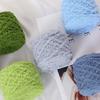 Coral Fleece Ball Fleece Fleece Thread Three Strands Towel Thread Children'S Baby Thread Handmade Diy Woven Scarf Thick Wool Thread
