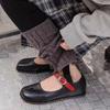 Fashion High-quality, comfortable sheepskin-style split-toe shoes for women