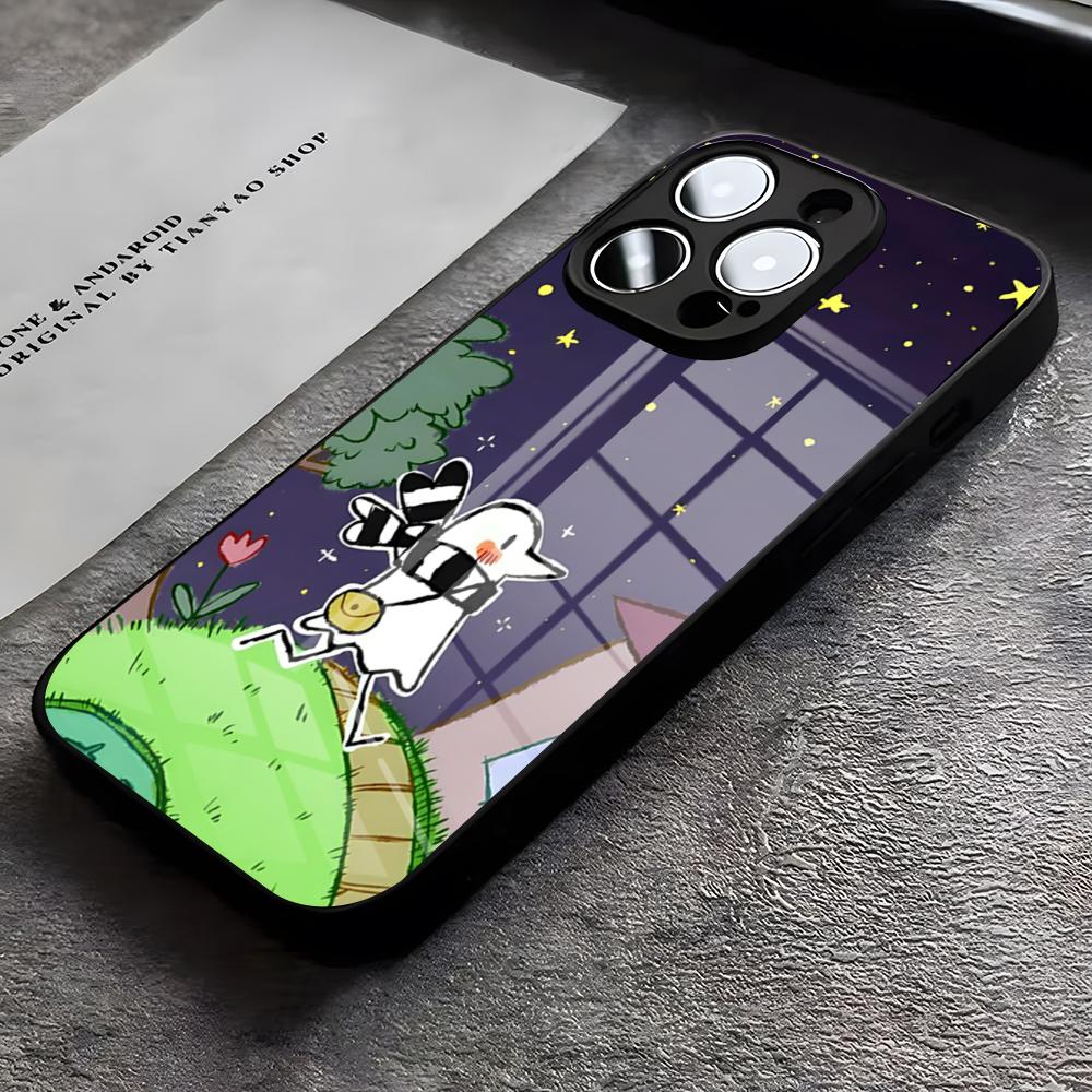 Oyasumi Punpun Phone Case For IPhone 17 Pro Max 16 15 14 Pro Max 13 11 X Xs Xr 8 7Plus Glass Cover