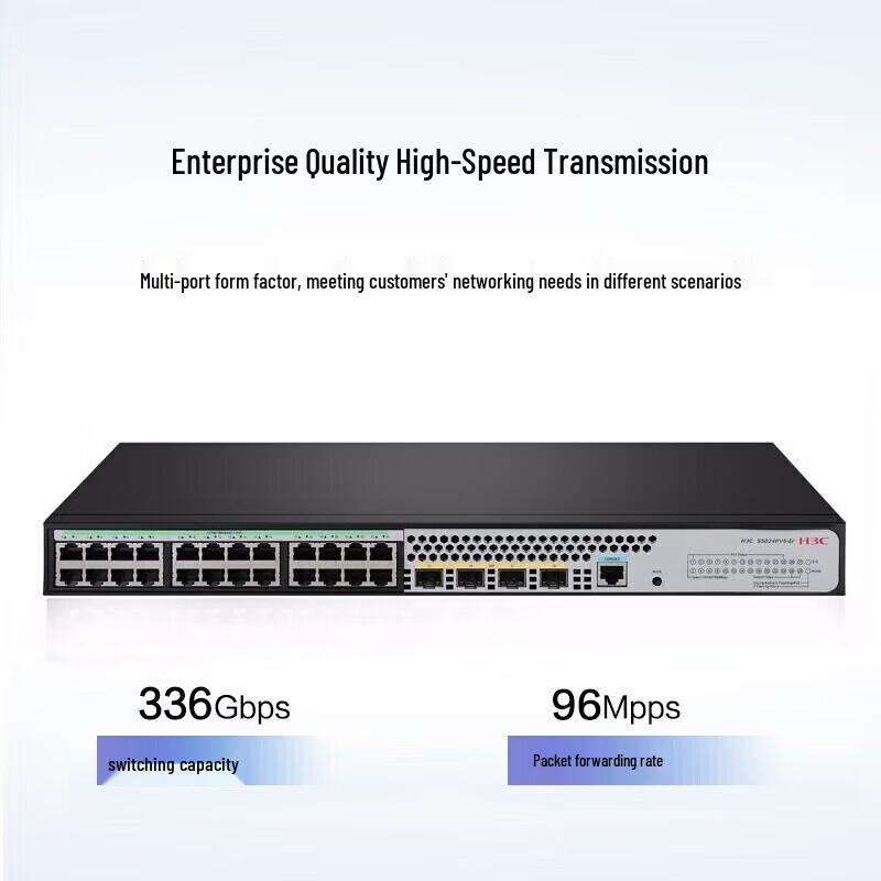 H3C S5000 Series Layer 2 Managed Ethernet Switches