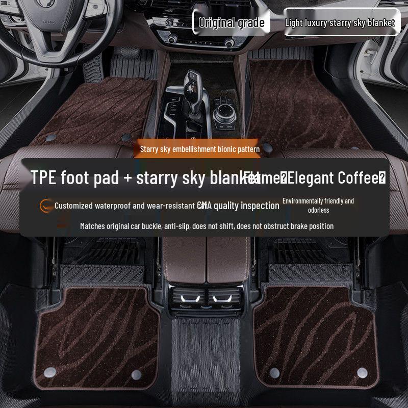 Venucia Big V Super Hybrid Full Coverage TPE Door Sill & Floor Mats Package