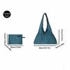 Lightweight Foldable Shopping Bag Large Capacity Eco-friendly Tote Bag Women Shoulder Bags  Travel