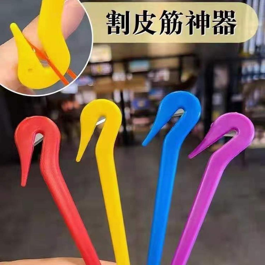 5Pcs Hair Bands Rubber Cutter Girls DIY Styling Headwear Band Cutting Tool