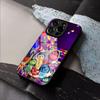 Anime I-i-Inside O-o-Out Phone Case For IPhone 17 Air 16 E Pro Max 15 14 13 Mini 12 Pro 11 Max Plus Black Glass Cover
