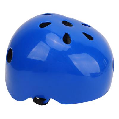 Children Bicycle Helmet Lightweight Safety Shock Absorption Sturdy Construction Breathable Kids Skate Helmet Blue
