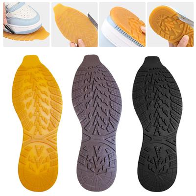 Caliente 1 Par Pegatinas de Suela Completa de Goma Antideslizante Resistente al Desgaste Almohadillas para Suelas de Zapatos Protector de Reparación de Suela Exterior de Zapatillas Parche para Plantillas