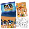 Nativity Nativity Stickers Recognition Training DIY Puzzle Games Sticker  Christmas Crafts Gifts