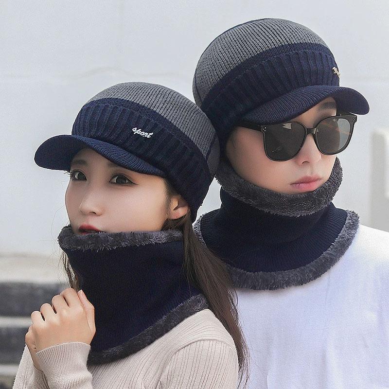 Winter Hats Skullies Beanies Hat Men Winter Beanies for Women Caps Balaclava Mask Gorras Bonnet Knitted Hat