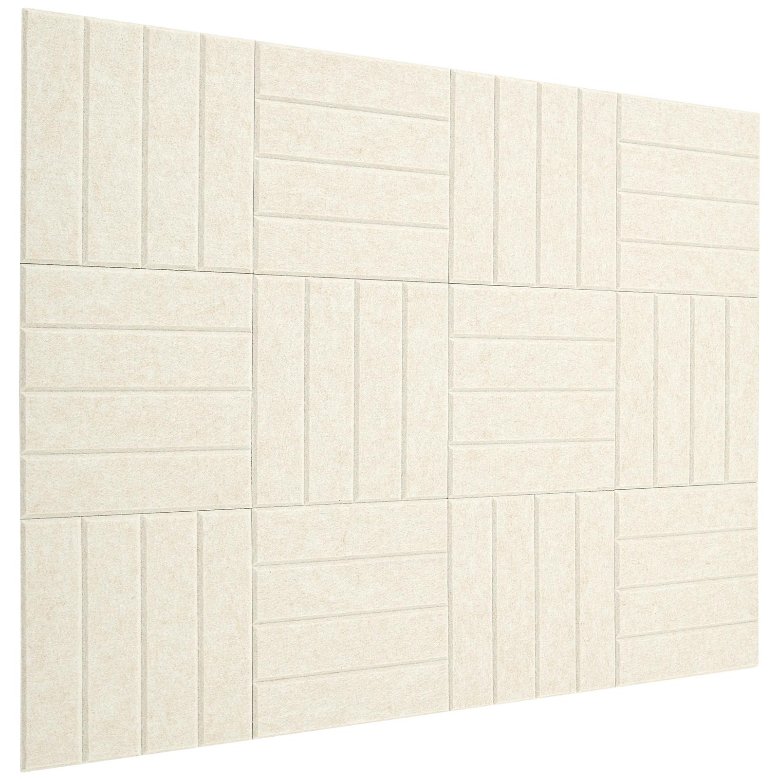 

12pcs anti slip soft wooden board tiles thickened polyester fiber bulletin board tiles handmade DIY decoration soft wooden board