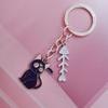 Sailor Keychain Moon Sweet Cat Girl Auto Metall Schlüsselanhänger Kreativer Cartoon Niedliches Paar Geschenk Tasche Anhänger Frauen Metall Charm Schlüsselanhänger