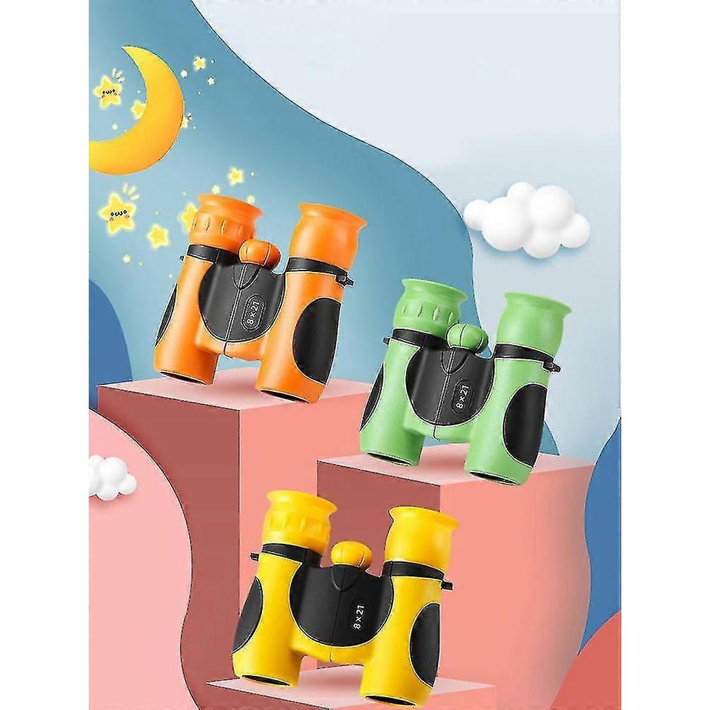 Toys Kid's Choice- Premium Children's Binoculars For Animal Watching - Binoculars For Children Waterproof - Shockproof + Outdoor Toy Gift Set Magnifyi