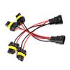 2Pcs 9005 9006 Male To Female One To Two Splitter Wires Harness for Car Headlights Retrofit