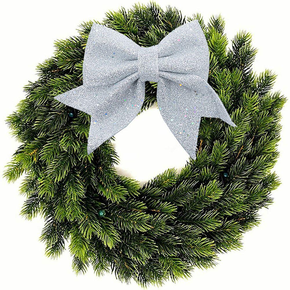 Pendant Gold Powder Large Gold Shiny Bow Christmas Bow Pearl Cotton Gold Powder Bowknot Big Bow-Tie