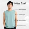 Jeanswest Men's Ice Silk Cooling Mesh Sleeveless T-Shirt