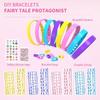 Children's DIY Beaded Bracelet Kit: Creative Cartoon Pendant & Girls' Accessories
