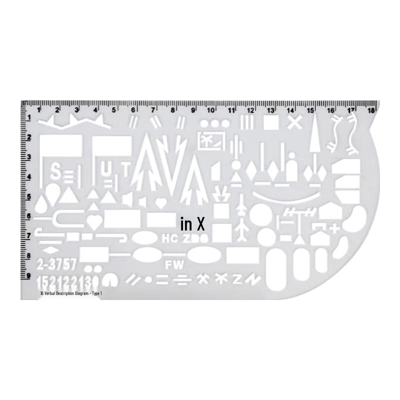 

Type 16-1 Precision Drafting and Measuring Tool
