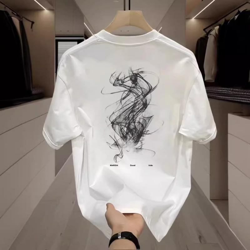 2026 Unisexs Summer New Style 100 Cotton Printed Tshirt Casual Clothing Charming Hiphop Loosefitting Fashion Tshirt