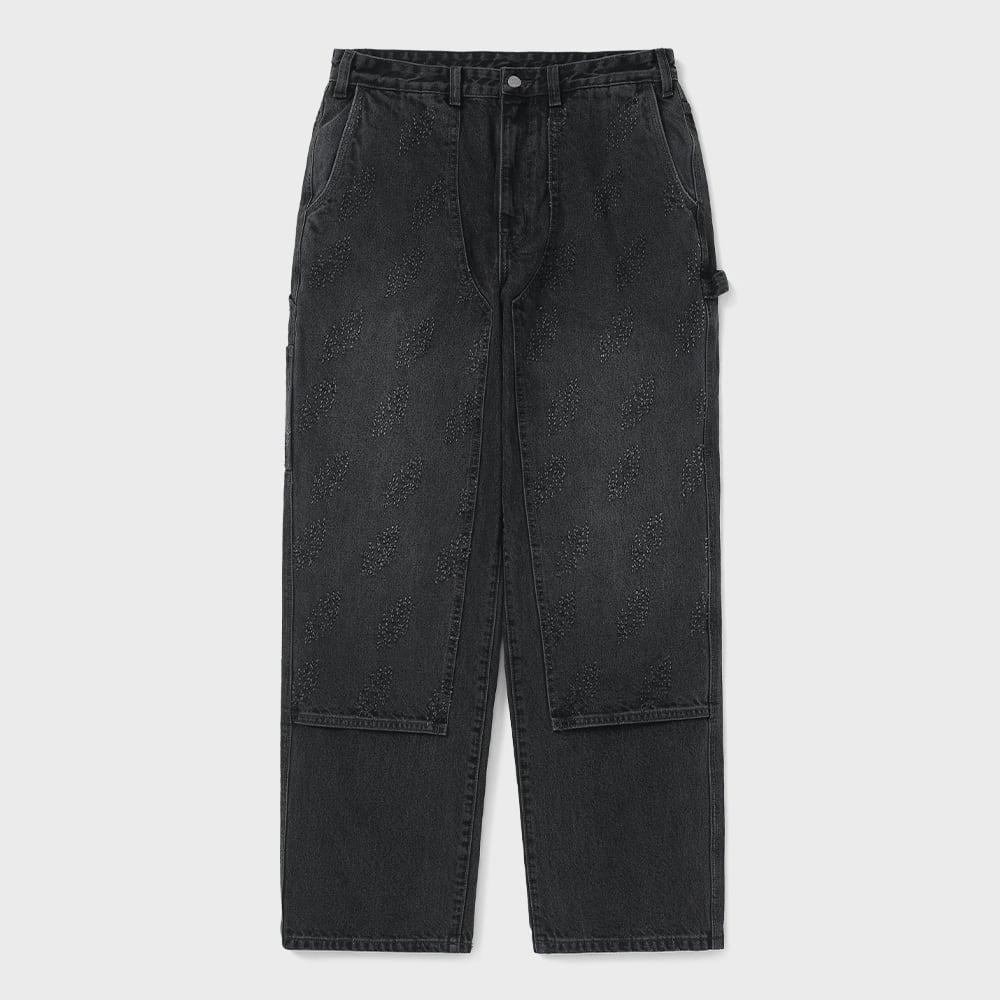 Это Никогда Не Такое Хорошее Джинсовые Рабочие Брюки Молния Черные M