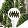 10 Cm Diorama Trees Christmas Village Model Trees Christmas Christmas Village Trees Variety Of Sizes DIY Landscapes