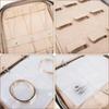 PVC Pocket Jewelry Travel Organizer Case Ring Binder Necklaces Pouch Bag  Earrings