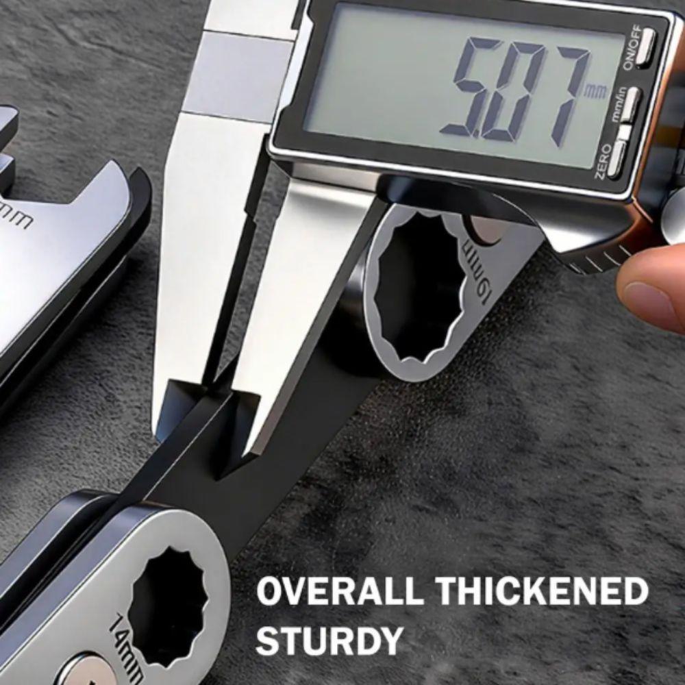 Dual End Open Plum Wrench Box Combination Automotive Repair Wrench  Vehicle Maintenance