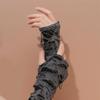 Broken Slit Gloves Sexy Gothic Fingerless Gloves Halloween Gloves Ripped Holes Decor Cosplay Gloves for Adults
