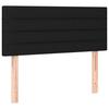 VidaXL Headboard Bedroom Furniture Single Bed Accessory Bed Frame Head Home Interior Black 346132