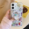 INS Korea Cute Character Cat Pop-socket Phone Griptok Holder For IPhone 17 Pro Max Samsung S26 Magnetic Foldable Stand Bracket